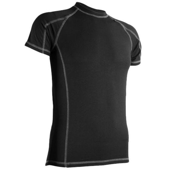 Top de Manga Curta Highlander Bamboo 190 Homem - Preto