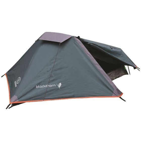 Tenda Highlander Blackthorn 1 - Hunter Green/Orange Trim