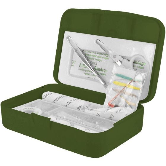 Kit de Primeiros Socorros Highlander Cadet - Verde-Azeitona