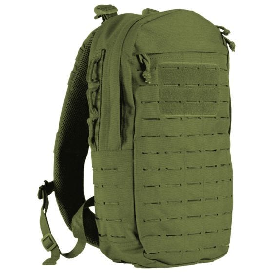 Mochila com Uma Única Alça Highlander Cobra - Verde-Azeitona