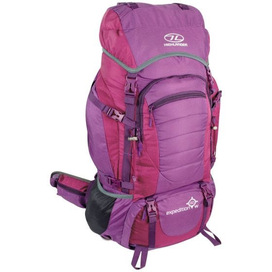 Mochila Highlander Expedition 60 - Lilás