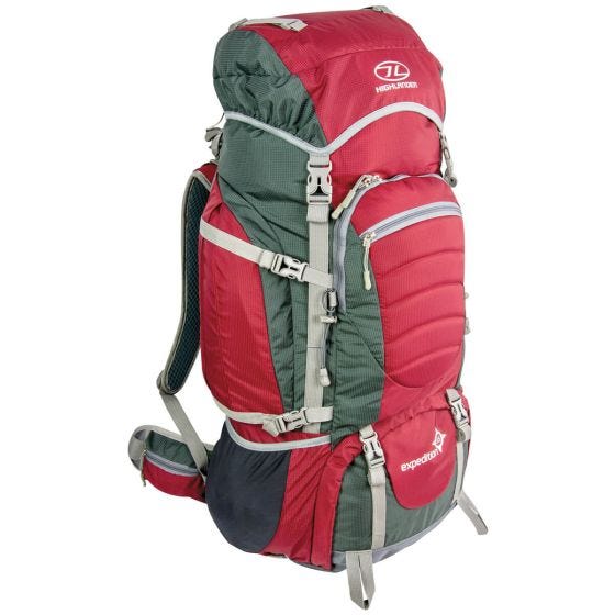 Mochila Highlander Expedition 65 - Vermelho