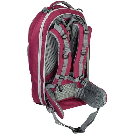 Mochila de Caminhada Highlander X-plorer 80 + 20 L - Framboesa