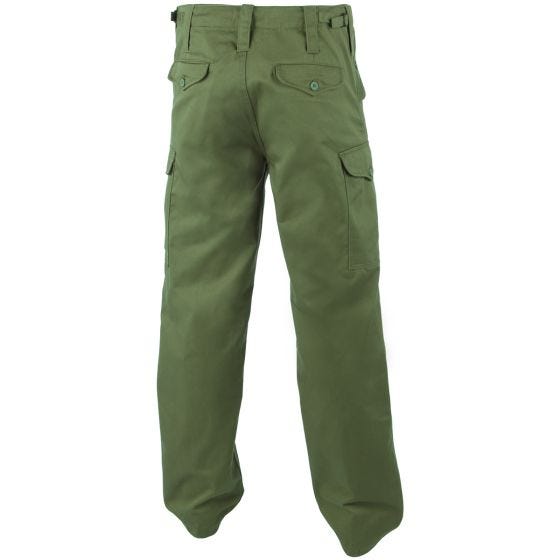 Calças de Combate Highlander Resistente - Verde-Azeitona