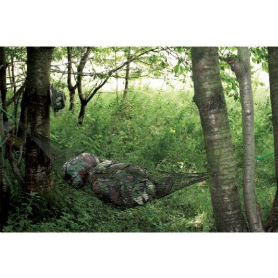 Mini Cama de Rede Highlander Gear Store - Verde-Azeitona