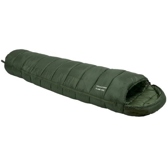 Saco-cama Múmia Highlander Phoenix Flame 400 - Verde Azeitona
