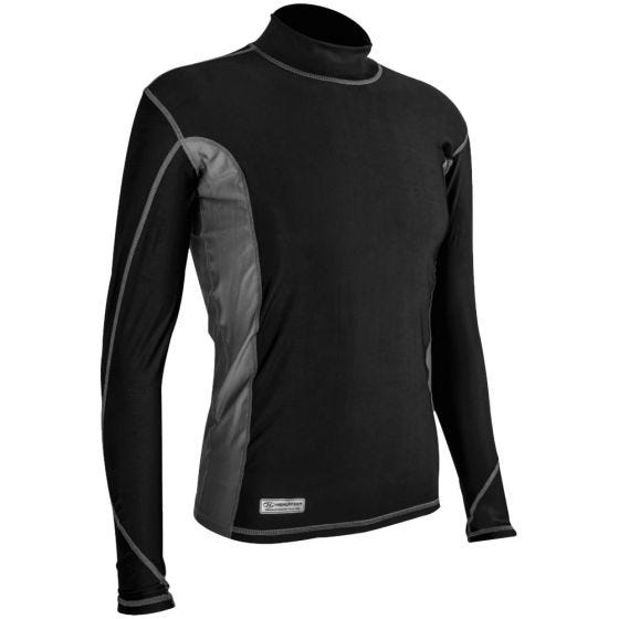 Top de Manga Comprida Highlander Pro Comp Homem - Preto/Cinza