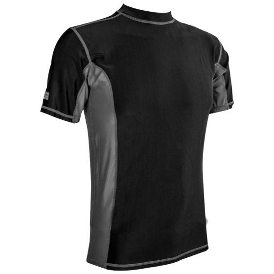 Top de Manga Curta Highlander Pro Comp Homem - Preto/Cinza