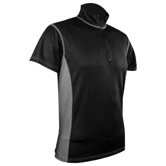 Top com Gola de Fecho Highlander Pro Tech Homem - Preto/Cinza