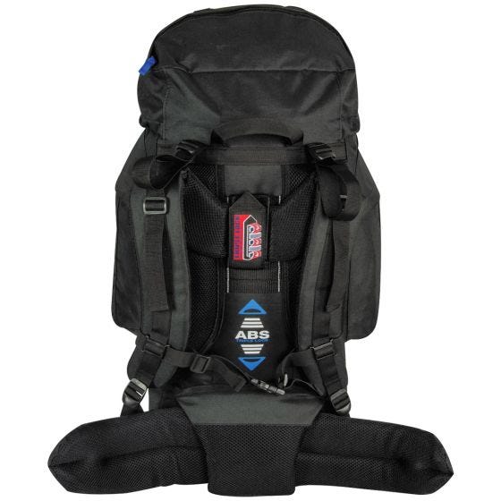 Mochila Highlander Rambler 66 - Preto/Azul-Petróleo
