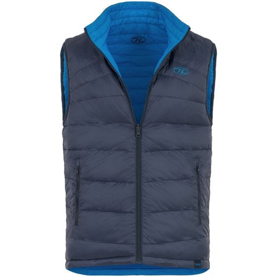 Colete Reversível Highlander - Navy/Lake Blue