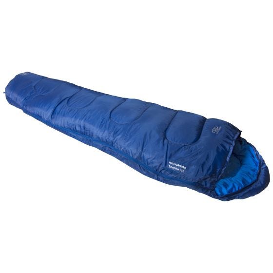 Saco-cama Múmia Highlander Sleepline 350 - Azul