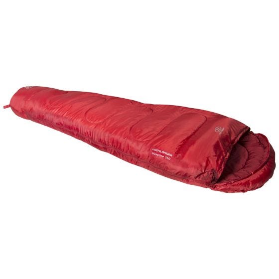 Saco-cama Múmia Highlander Sleepline 350 - Vermelho