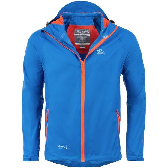 Casaco Compacto Highlander Stow & Go - Azul