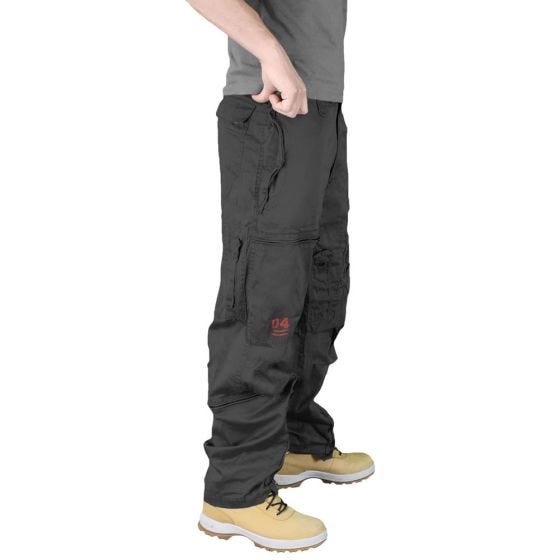 Calças Surplus Infantry Cargo - Preto
