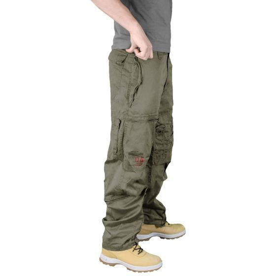 Calças Surplus Infantry Cargo - Verde-Azeitona