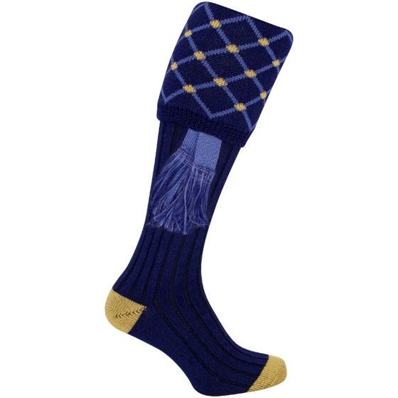 Meias de Tiro Jack Pyke Diamond - Navy