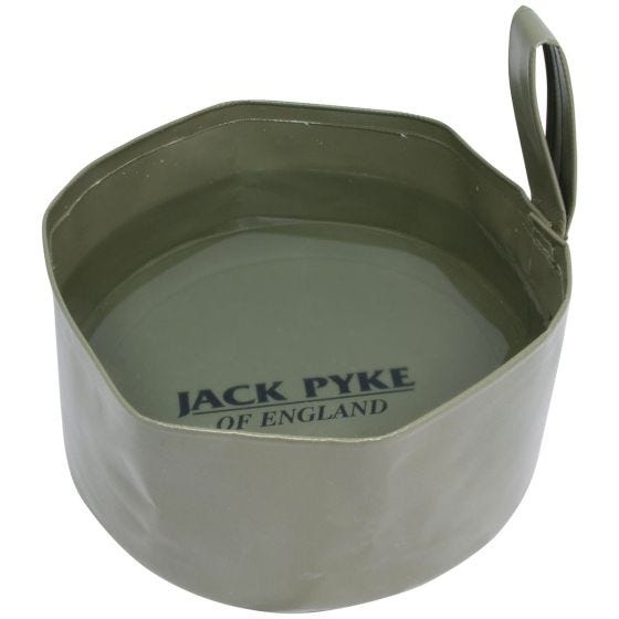 Taça de Cão Dobrável Jack Pyke - Verde
