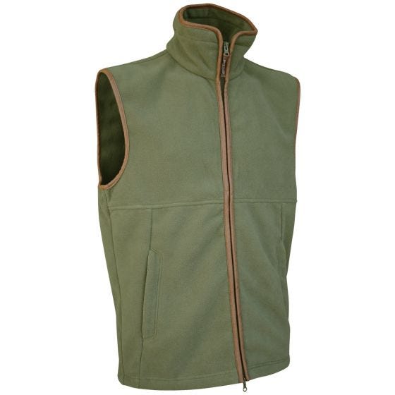 Colete de Malha Polar Jack Pyke Countryman - Verde Azeitona Claro