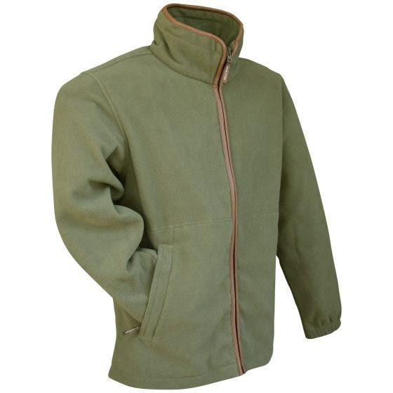 Casaco de Malha Polar Jack Pyke Countryman - Verde Azeitona Claro