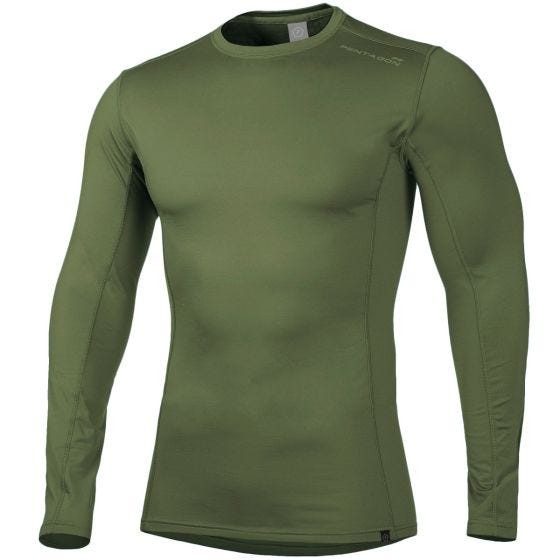 Camisola Térmica Pentagon Pindos 2.0 Verde-Azeitona