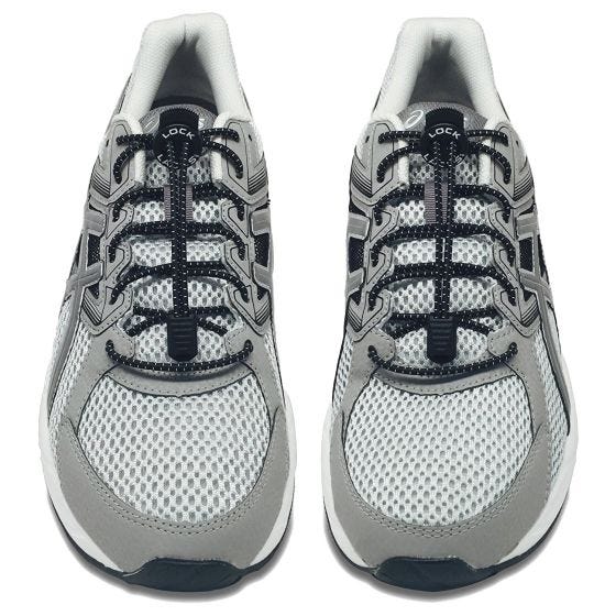 Atacadores Lock Laces Elastic No Tie Preto