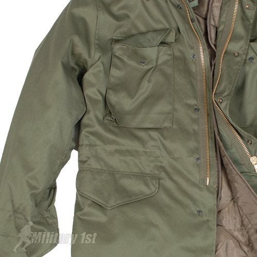 Casaco Mil-Tec Classic M65 US - Verde-Azeitona