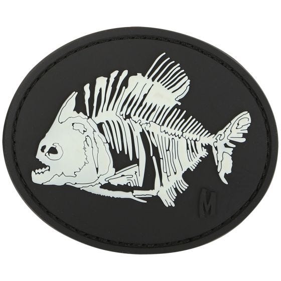 Emblema Morale Maxpedition Piranha Bones - GLOW