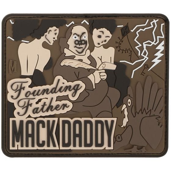 Emblema Morale Maxpedition Ben Franklin Mack - Arid