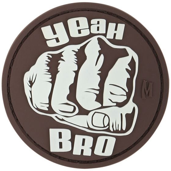 Emblema Morale Maxpedition Bro Fist - GLOW