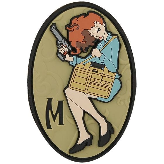 Emblema Morale Maxpedition Concealed Carrie - Cor Total