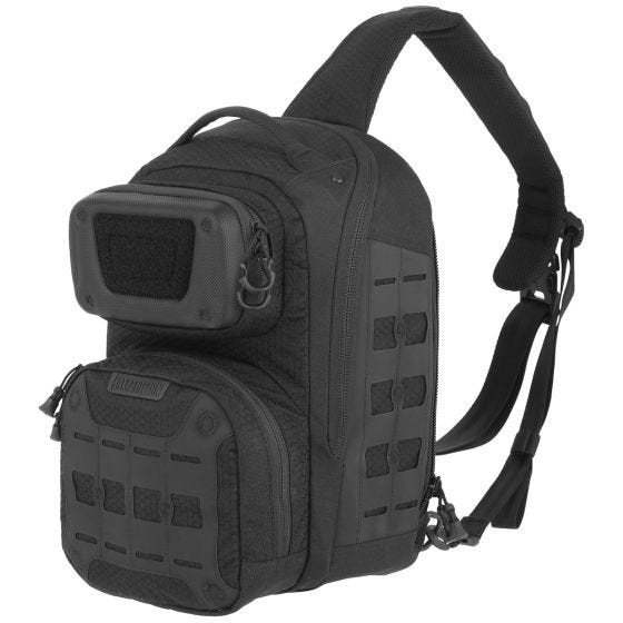Mochila de Alça Única Ambidestra Maxpedition Edgepeak - Preto