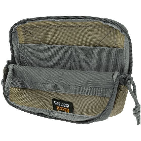 Bolso com Fecho Maxpedition 5" x 7" Fecho e Autoaderente - Khaki Foliage