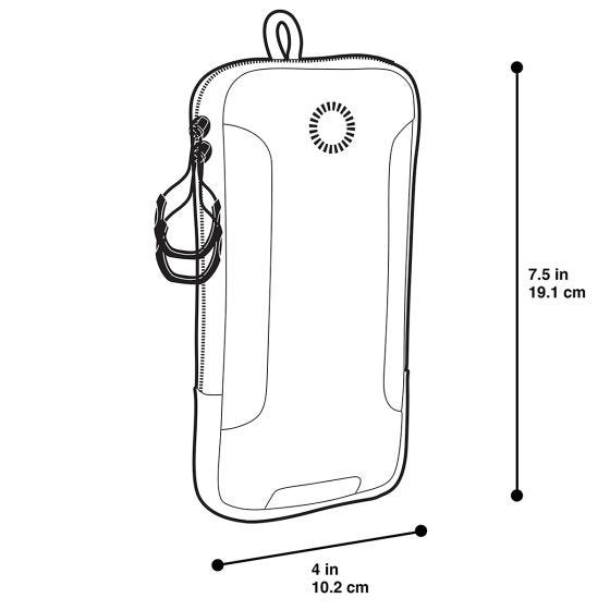 Bolsa Maxpedition PLP iPhone 6/6S/7 Plus - Preto