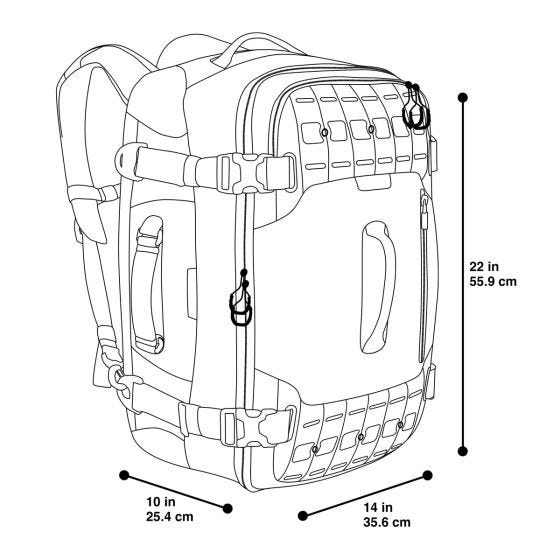 Mala de Viagem Maxpedition Ironcloud Adventure - Tan