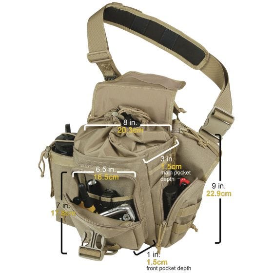 Maxpedition Jumbo Versipack - Caqui