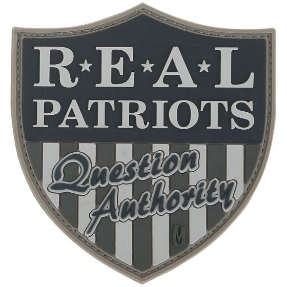 Emblema Morale Maxpedition Real Patriots - SWAT