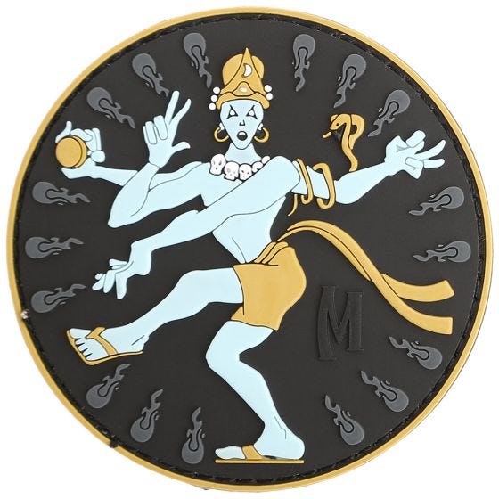 Emblema Morale Maxpedition Shiva the Destroyer