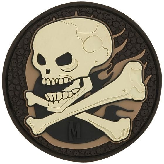 Emblema Morale Maxpedition Skull - Arid