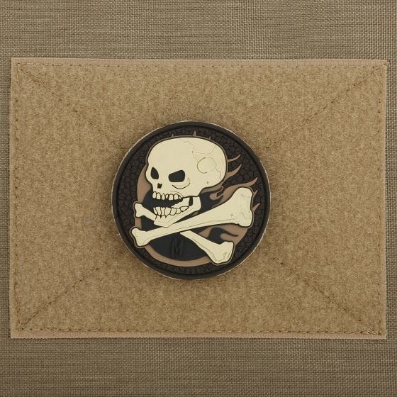Emblema Morale Maxpedition Skull - Arid