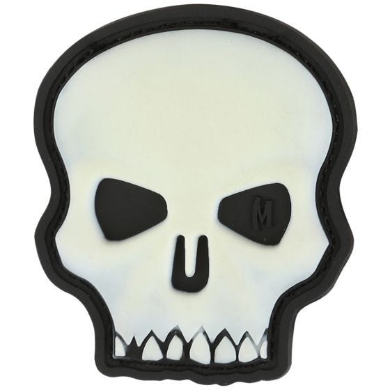 Emblema Morale Maxpedition Hi Relief Skull - GLOW
