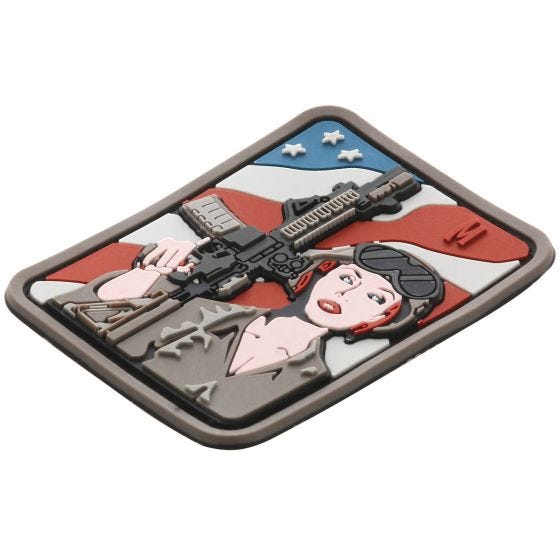 Emblema Morale Maxpedition Soldier Girl - Arid