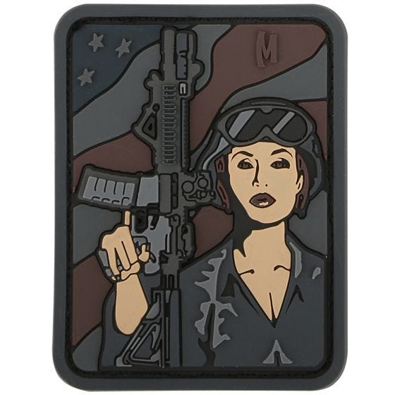 Emblema Morale Maxpedition Soldier Girl - SWAT