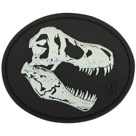Emblema Morale Maxpedition T-Rex Skull - GLOW
