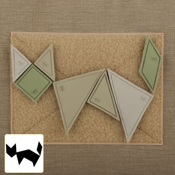 Emblema Morale Maxpedition Tangram 7-Piece - Arid