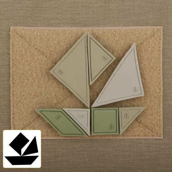 Emblema Morale Maxpedition Tangram 7-Piece - Arid