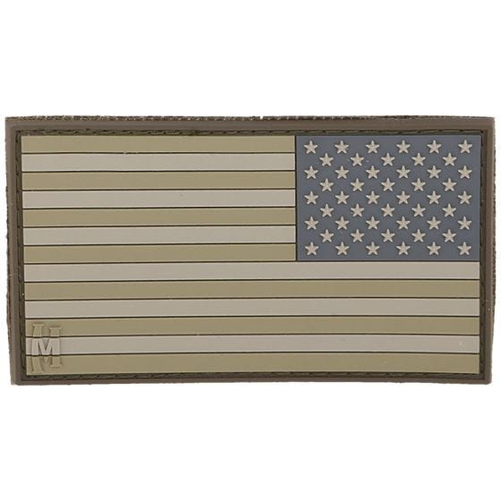 Emblema Morale Grande Maxpedition Reverse USA Flag - Arid