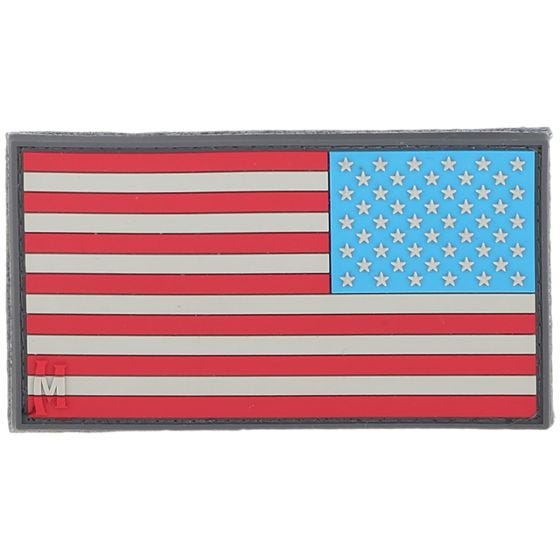 Emblema Morale Grande Maxpedition Reverse USA Flag - Cor Total