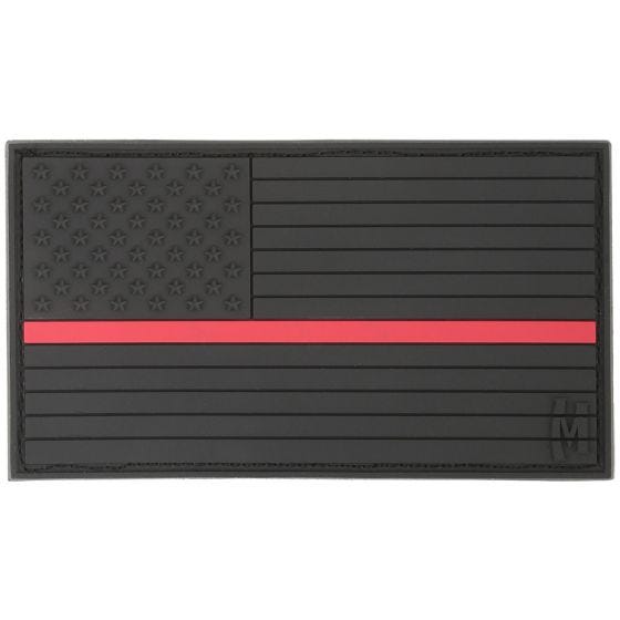 Emblema Morale Grande Maxpedition USA Flag - Firefighter Thin Red Line