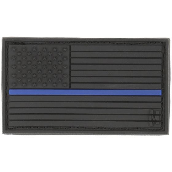 Emblema Morale Pequeno Maxpedition USA Flag - LE Thin Blue Line